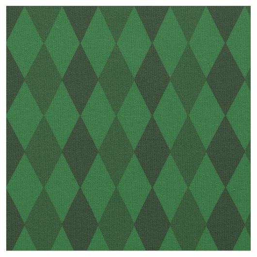 Tissu Copie verte de diamant, diamants en vert (Fermer)