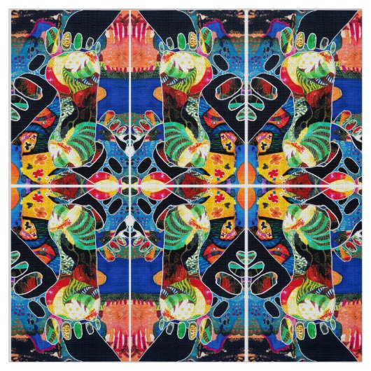 Tissu Copies de pied (Échantillon)