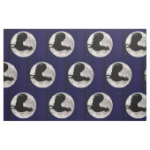 Tissu Coq au clair de lune (Fat Quarter)