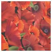 Tissu Coquelicot (Échantillon)