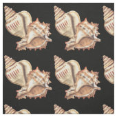 Tissu Coques de conques artistiques (Échantillon)
