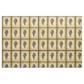 Tissu Coquillage Vintage rustique (Fat Quarter)