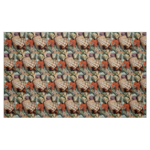 Tissu Coquillages