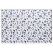 Tissu Coquillages bleus et blancs (Fat Quarter)