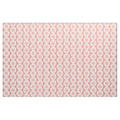 Tissu Coquillages de sable blanc sur corail rose (Fat Quarter)