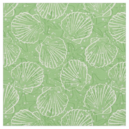 Tissu Coquillages d'ensemble (Fermer)