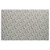 Tissu Coquillages vintages (Fat Quarter)