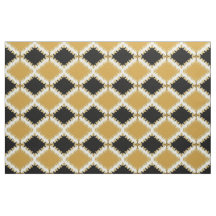 Coquille étoile en noir/blanc/or