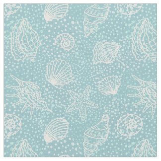 Tissu Coquilles de plage