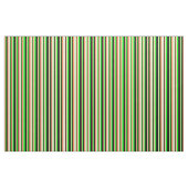 Tissu Corail, Beige, Lime & Grandes Tons Noires (Fat Quarter)