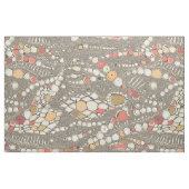 Tissu corail brun en peau d'iguane (Fat Quarter)