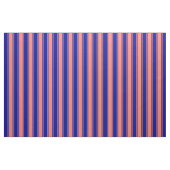 Tissu Corail clair et lignes bleues (Fat Quarter)
