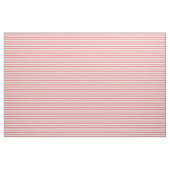 Tissu Corail clair et Motif blanc (Yard)