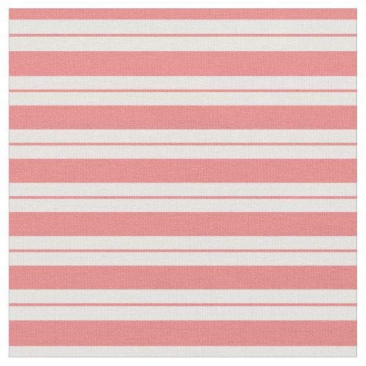 Tissu Corail clair et Motif blanc (Fermer)