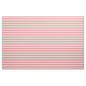 Tissu Corail clair et Motif blanc (Fat Quarter)