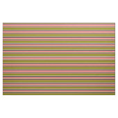 Tissu Corail clair, vert, beige et noir (Fat Quarter)