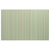 Tissu Corail clair, vert et blanc Motif (Yard)
