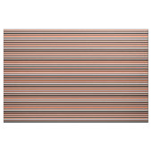 Tissu Corail, gris clair et Motif noir (Fat Quarter)