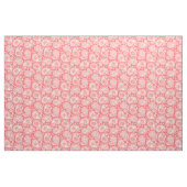 Tissu Corail motif rose pâle (Yard)