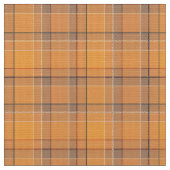 Tissu Corail, orange, tartan brun plaid (Fermer)
