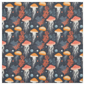 Tissu Corail Reef & méduses (Échantillon)