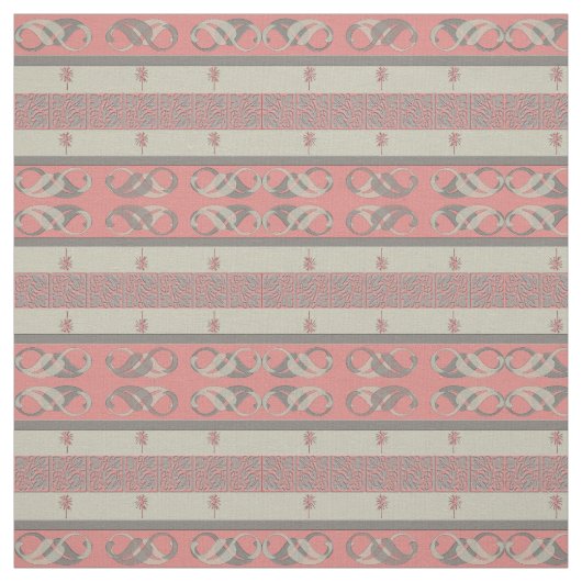 Tissu Corail rose (Échantillon)