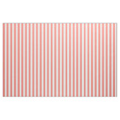 Tissu Corail rose et blanc rayures (Fat Quarter)