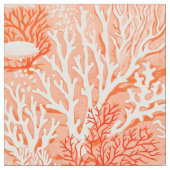 Tissu Corail rouge monochromatique (Fermer)