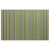 Tissu Corail, Vert Forêt, Bbeige & Noir (Fat Quarter)