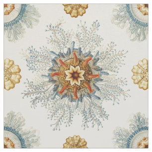 Tissu Coral Mandala Motif