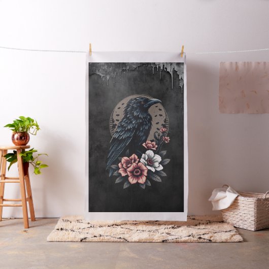 Tissu Corbeau noir (In Situ)