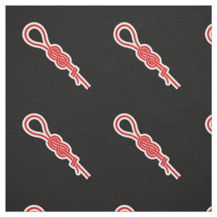 Tissu Corde et noeud d'escalade de roche