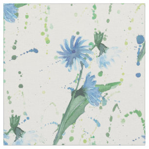 Tissu corfleurs de couleur aquarelle Splashes