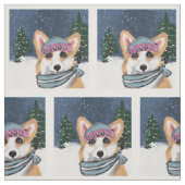 Tissu Corgi (Échantillon)