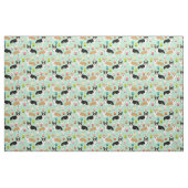 Tissu corgi boba (Fat Quarter)