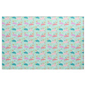 Tissu corgi dans la menthe pjs (Fat Quarter)
