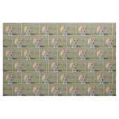 Tissu Corgi heureux (Fat Quarter)