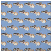 Tissu Corgis gallois (Échantillon)