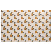 Tissu Corneilles de Prim et Citrouilles (Fat Quarter)