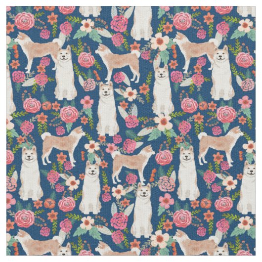 Tissu cornemuse de chien akita (Fermer)