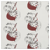 Tissu Cornemuses (Échantillon)