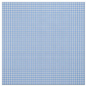 Tissu Cornflower Blue Gingham Check Pattern  (Échantillon)