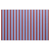 Tissu Cornouailles Bleues, Maroon & Blancs (Fat Quarter)