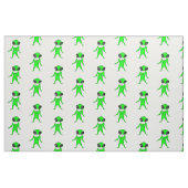 Tissu coronavirus halloween masque visage alien (Fat Quarter)