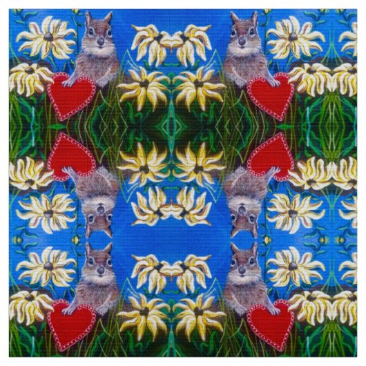 Tissu Correspondance des coeurs (Échantillon)