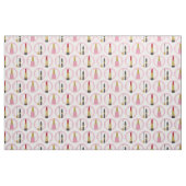 Tissu Cosmetologie Motif de maquillage rose (Fat Quarter)