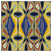 Tissu Cosmic butterflies (Échantillon)