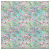 Tissu Cosmos et Fleur sauvage (Échantillon)