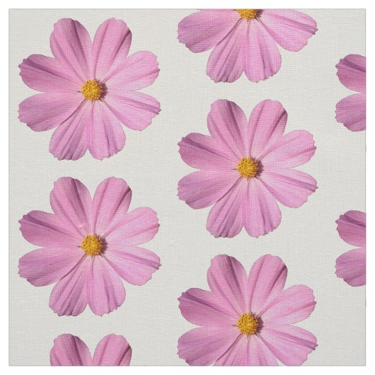 Tissu Cosmos rose (Échantillon)