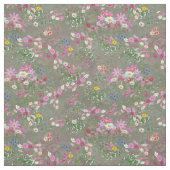 Tissu Cosmos Wilderness Wild Flowers (Échantillon)
